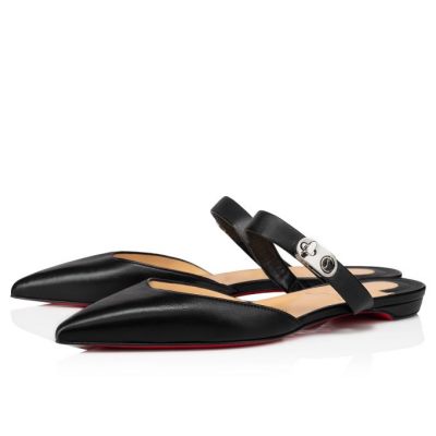 Mules Choc Lock Christian Louboutin Mujer - Negros - 3181222B026